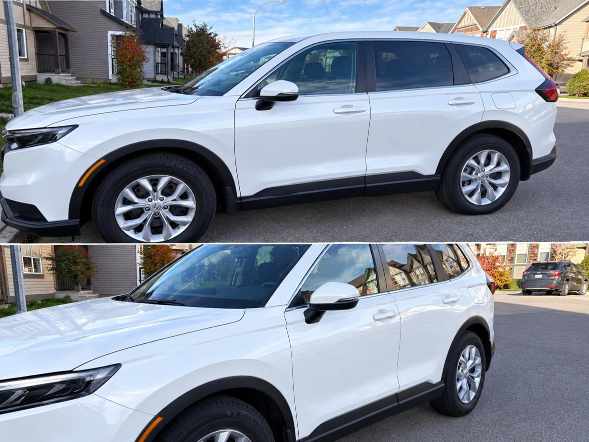 White Honda CR-V SUV - photo 3