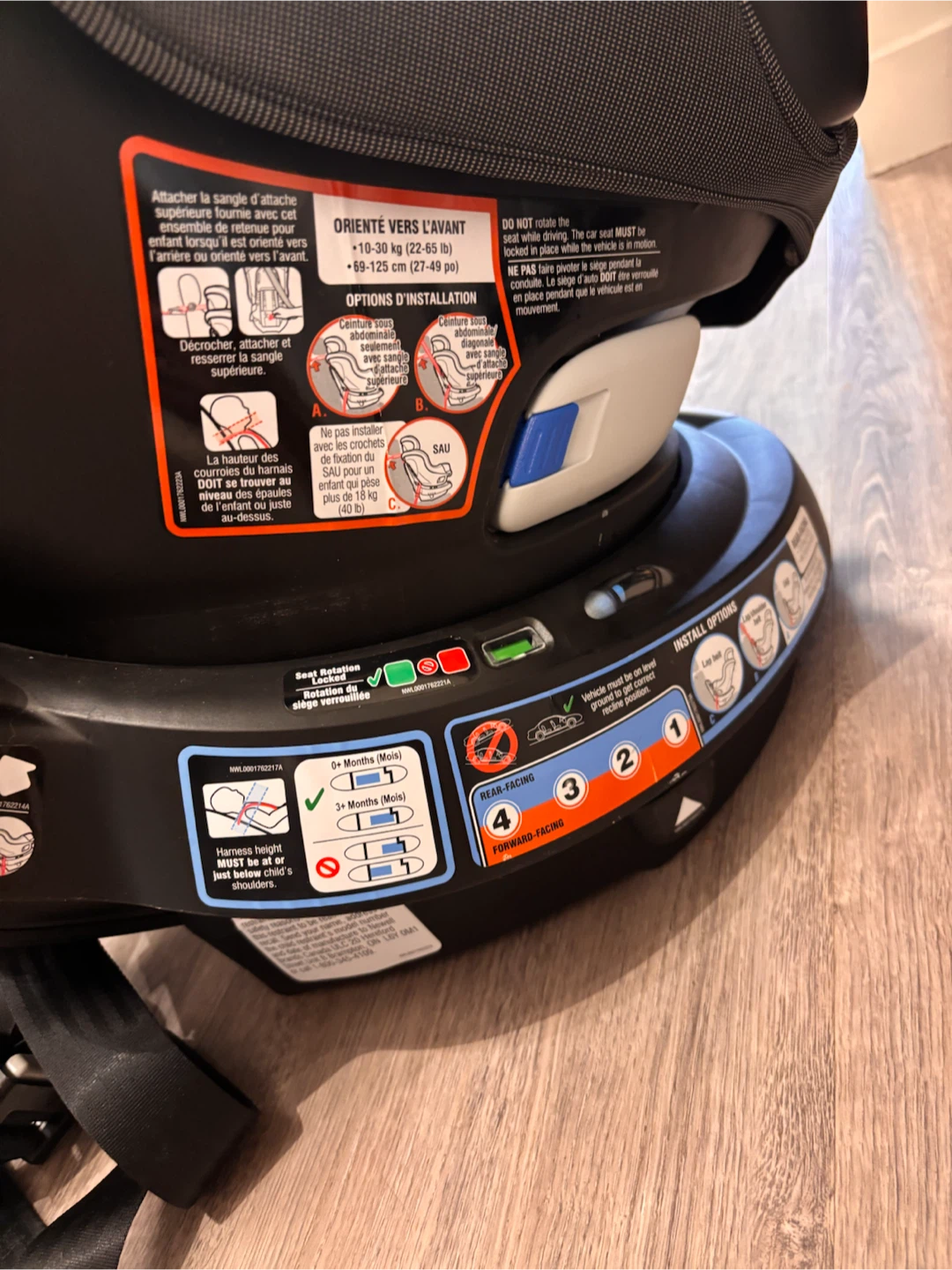 Graco EasyTurn 360 Rotating Car Seat - photo 4