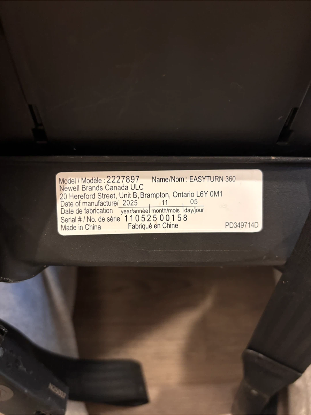 Graco EasyTurn 360 Rotating Car Seat - photo 5