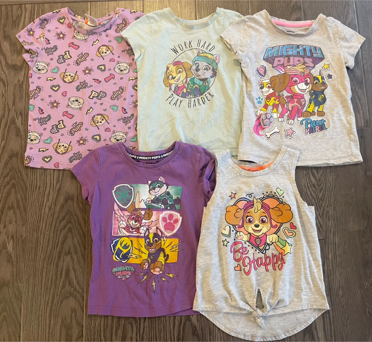 Paw Patrol Clothing Lot (4-5yrs)