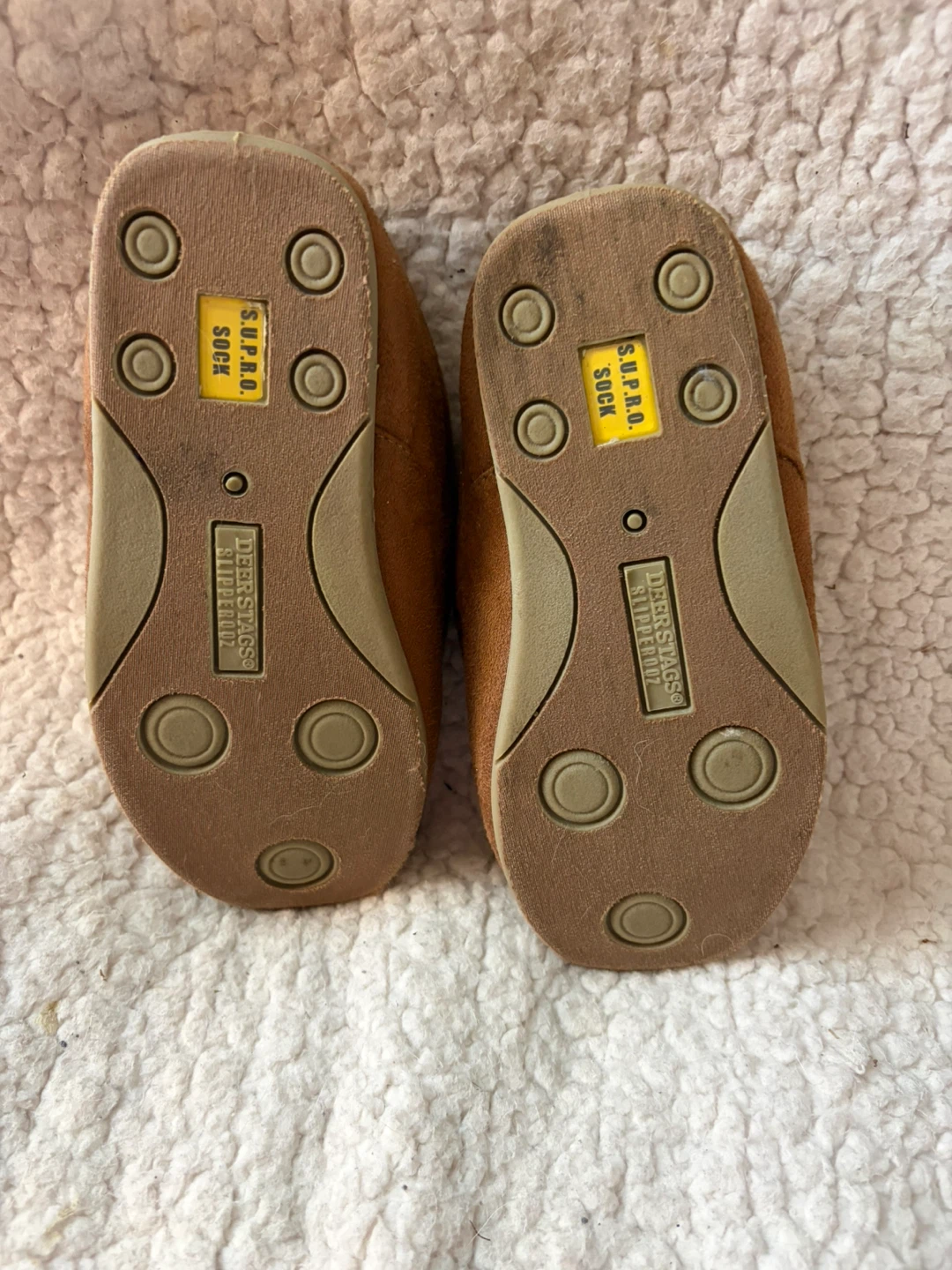 Deer Stags Lil Spun Slippers Size 1M - photo 4
