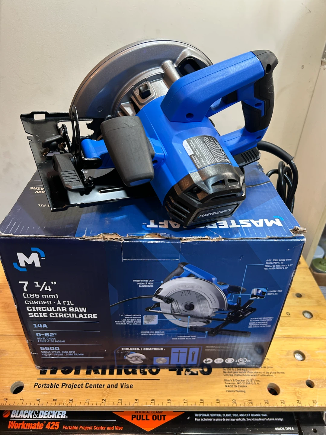 Mastercraft 14A 7-1/4" Circular Saw - photo 2