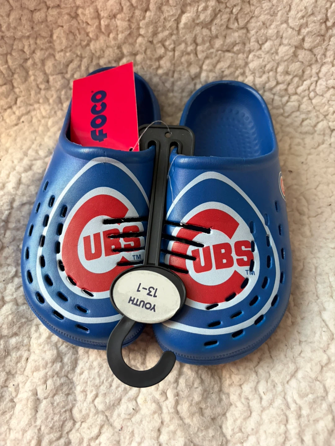 FOCO Chicago Cubs Youth Clogs Size 13-1 - photo 2