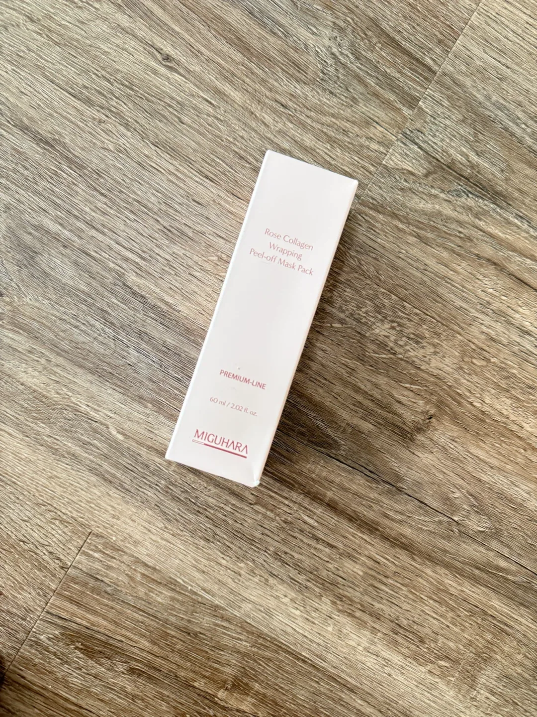 Miguhara Rose Collagen Wrapping Peel-off Mask Pack
