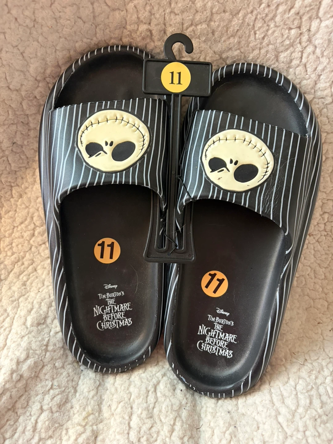Disney Nightmare Before Christmas Slides Size 11