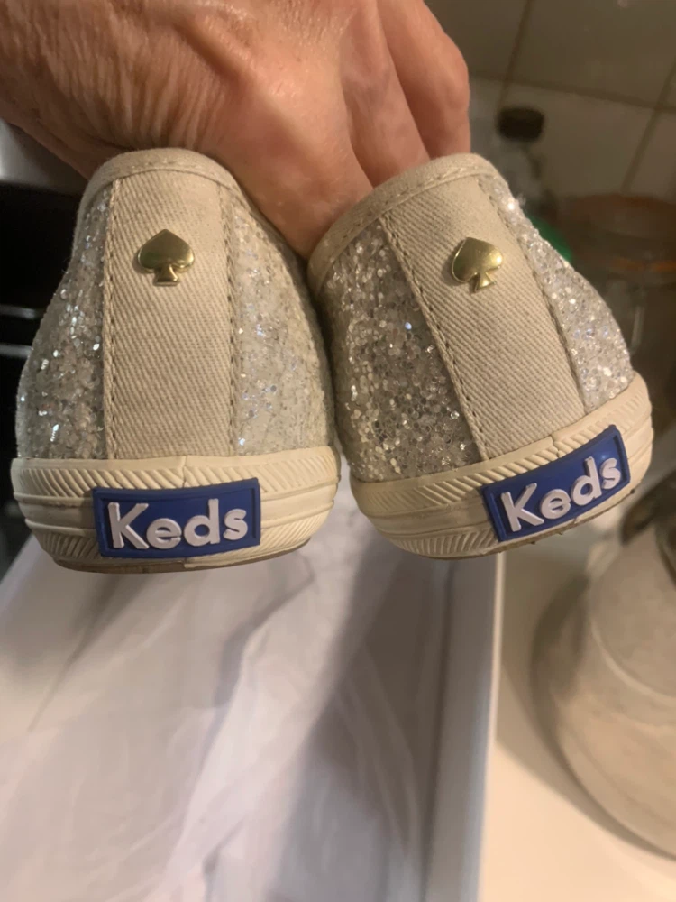 Kate Spade x Keds Glitter Sneakers Size 6 - photo 3