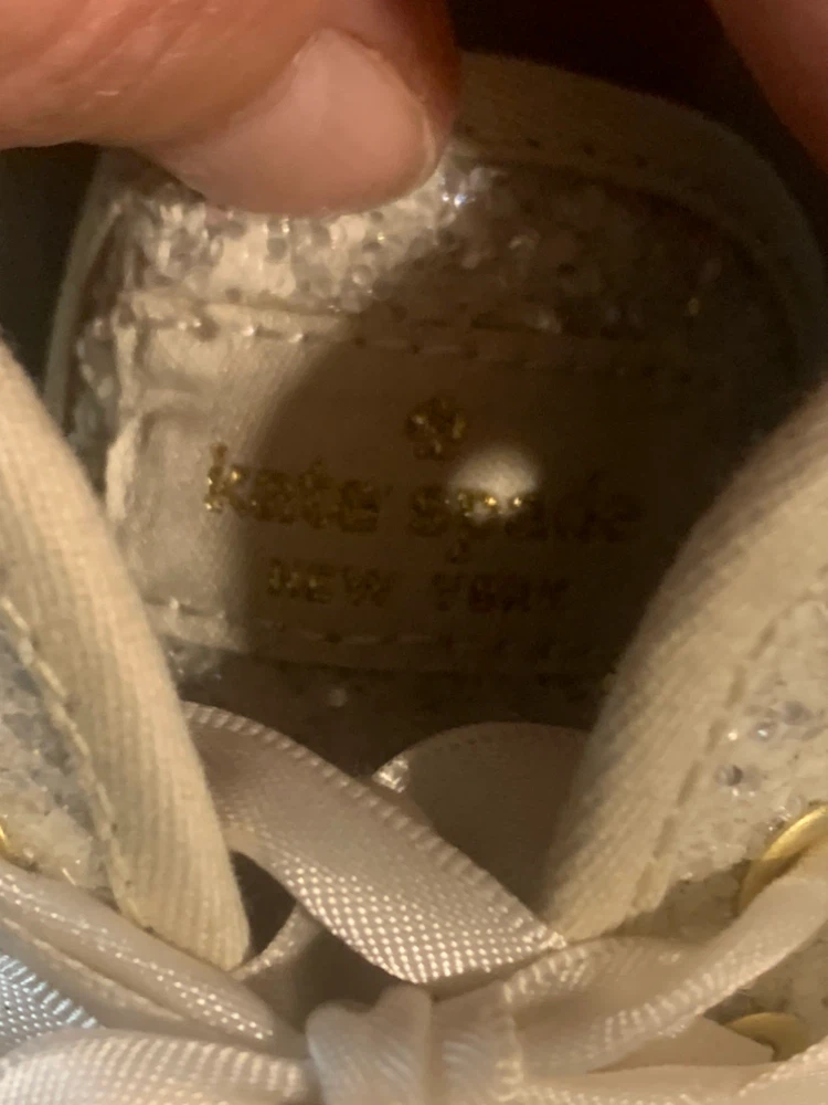 Kate Spade x Keds Glitter Sneakers Size 6 - photo 4