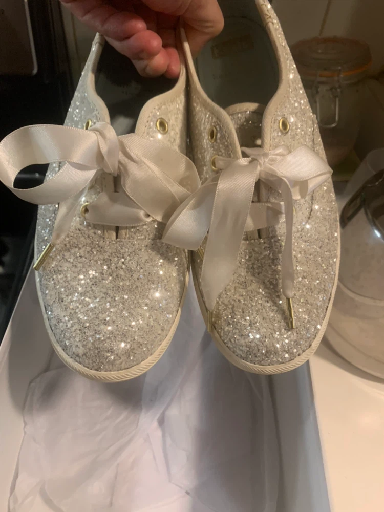 Kate Spade x Keds Glitter Sneakers Size 6 - photo 5