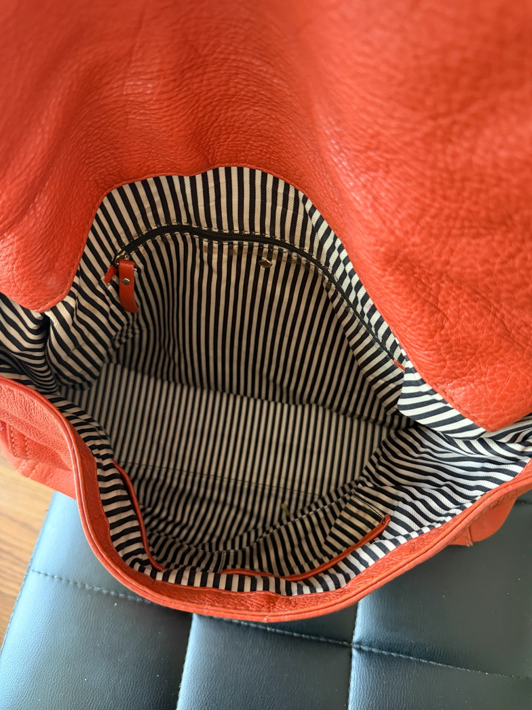 Kate Spade Orange Leather Shoulder Bag - photo 2