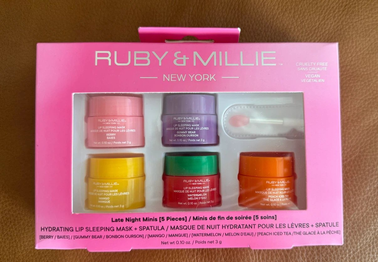 Ruby & Millie Late Night Lip Sleeping Mask Mini Set