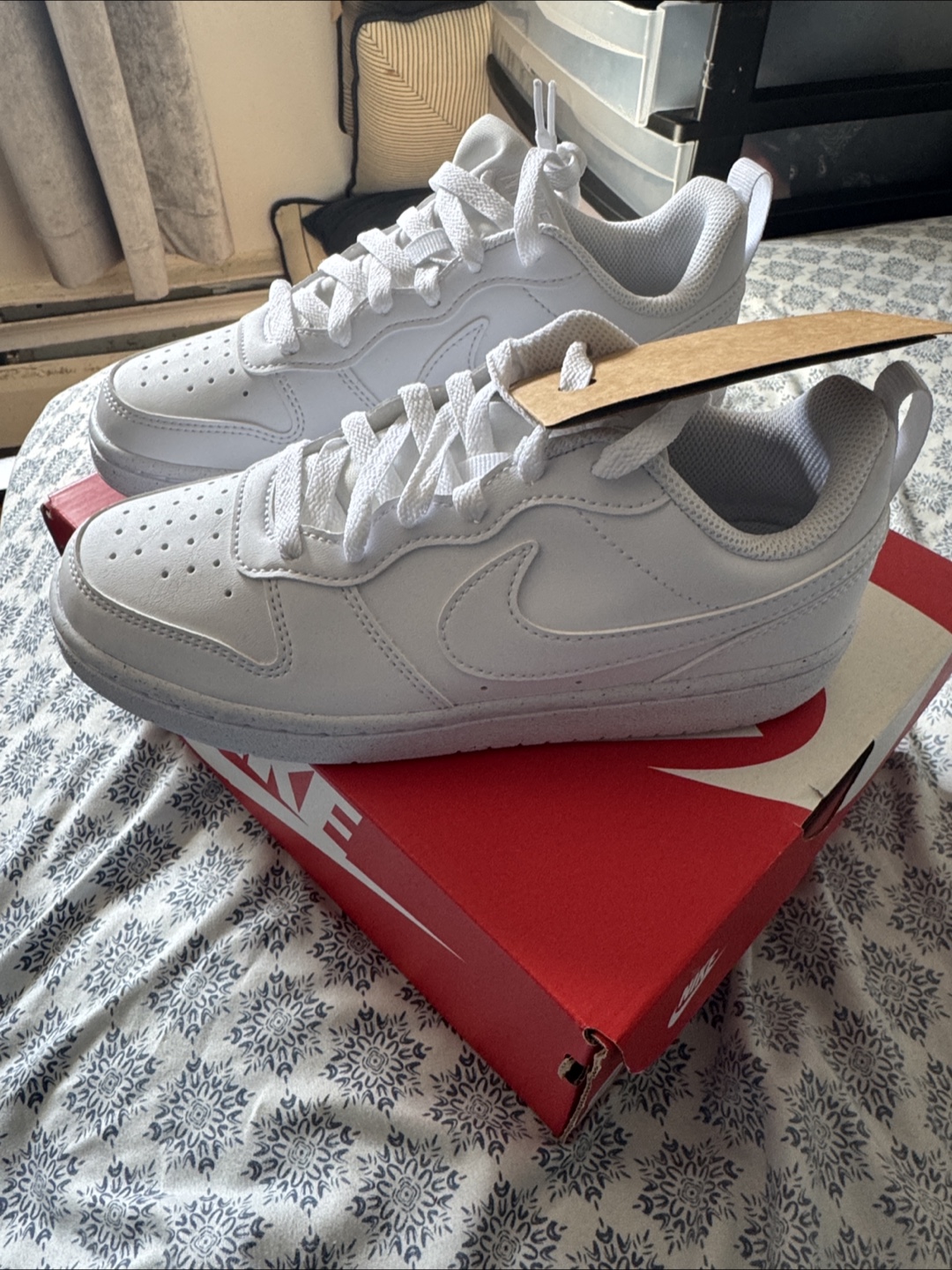 Nike Court Borough Low Recraft GS White Sneakers
