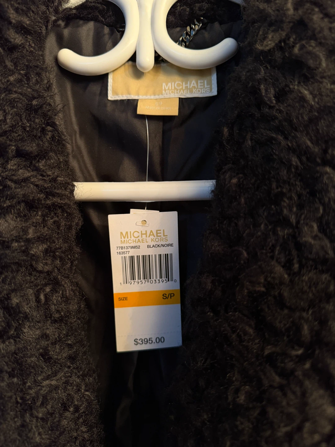 NWT Michael Kors Faux-Fur Teddy Coat - photo 2