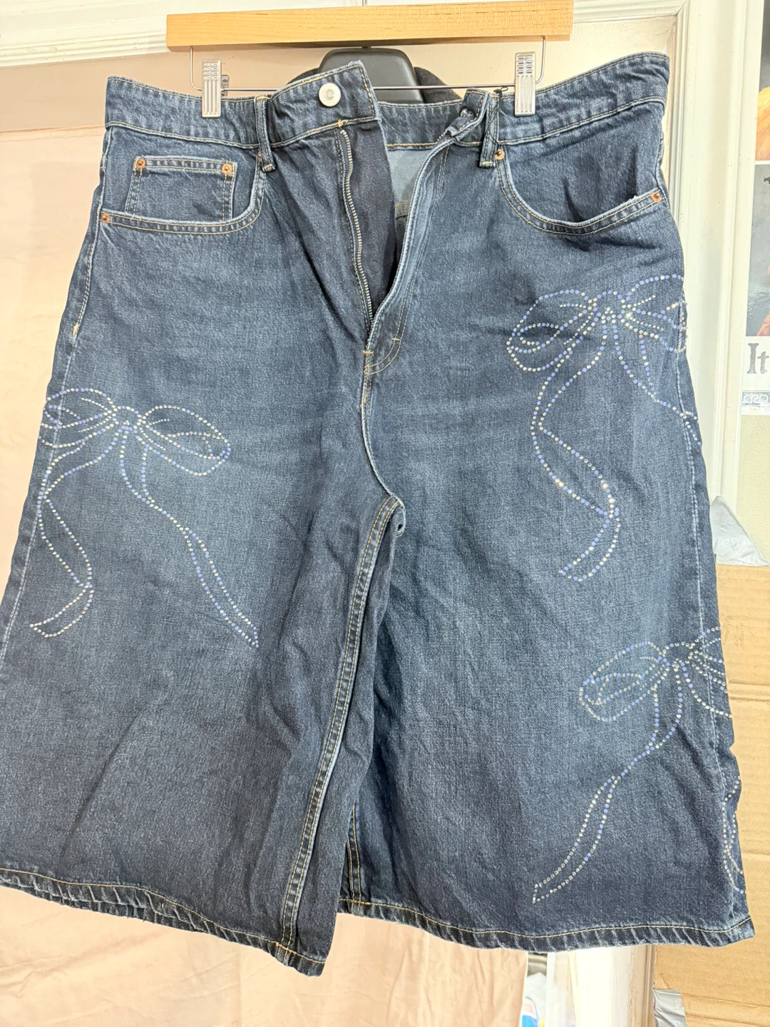 ZARA Jean Shorts Size 12