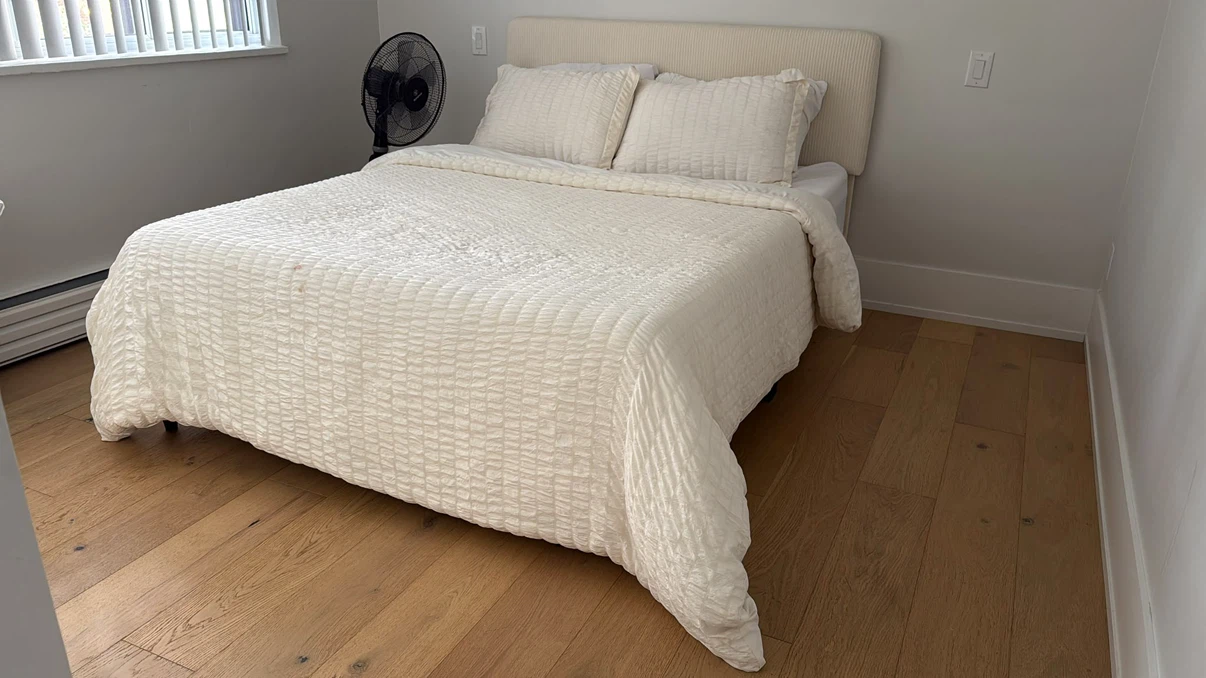 Bed and mattress queen