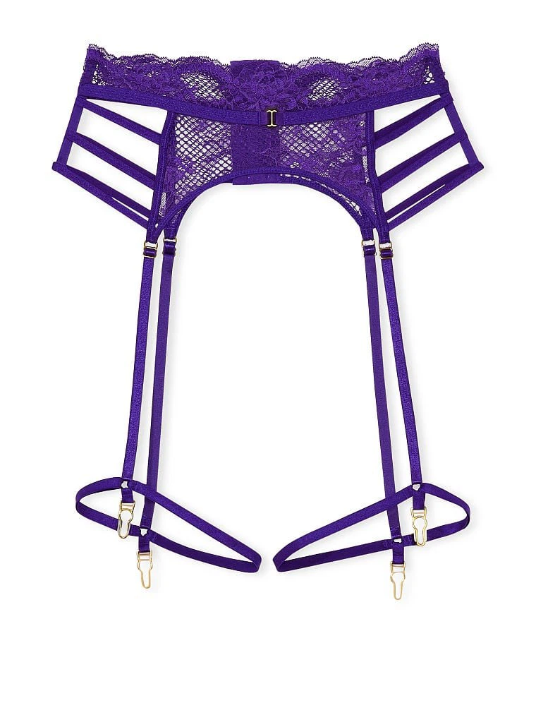 VICTORIA'S SECRET VERY SEXY LACE TRIM GARTER BELT