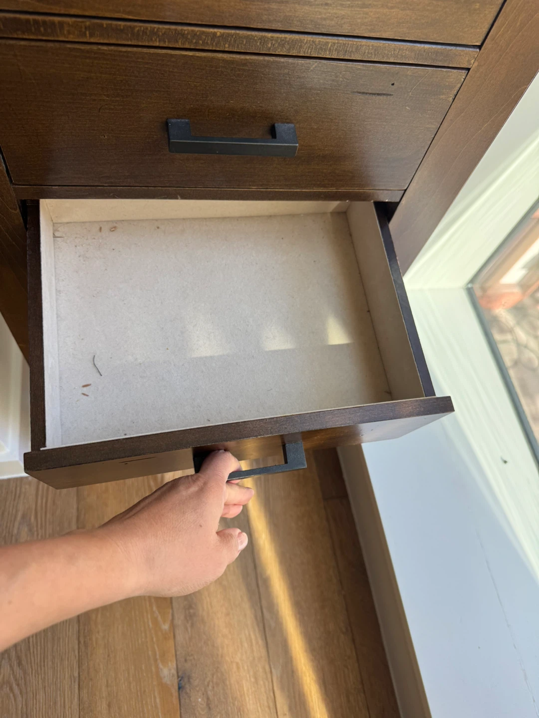 Tall Wooden Drawer Chest - photo 3