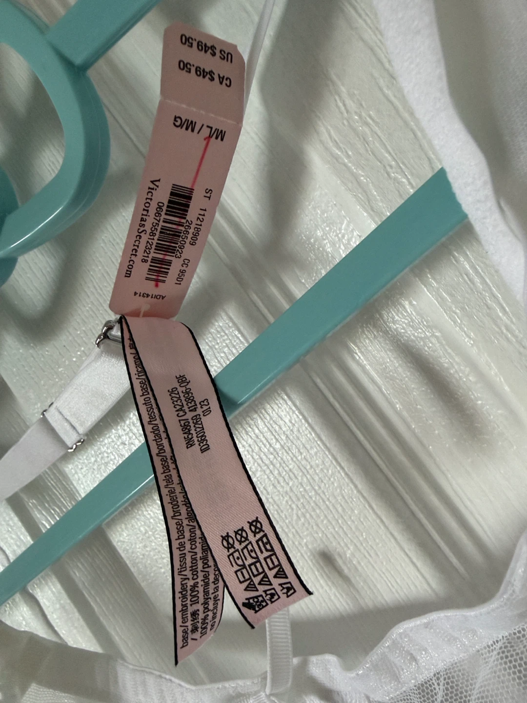 Victoria's Secret Dream Angels White Garter Belt - photo 5