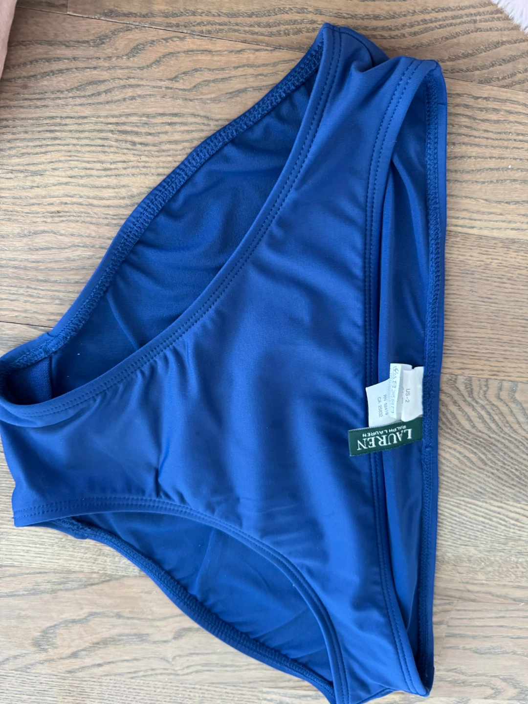 New never wear Lauren Ralph Lauren Blue Bikini Bottom