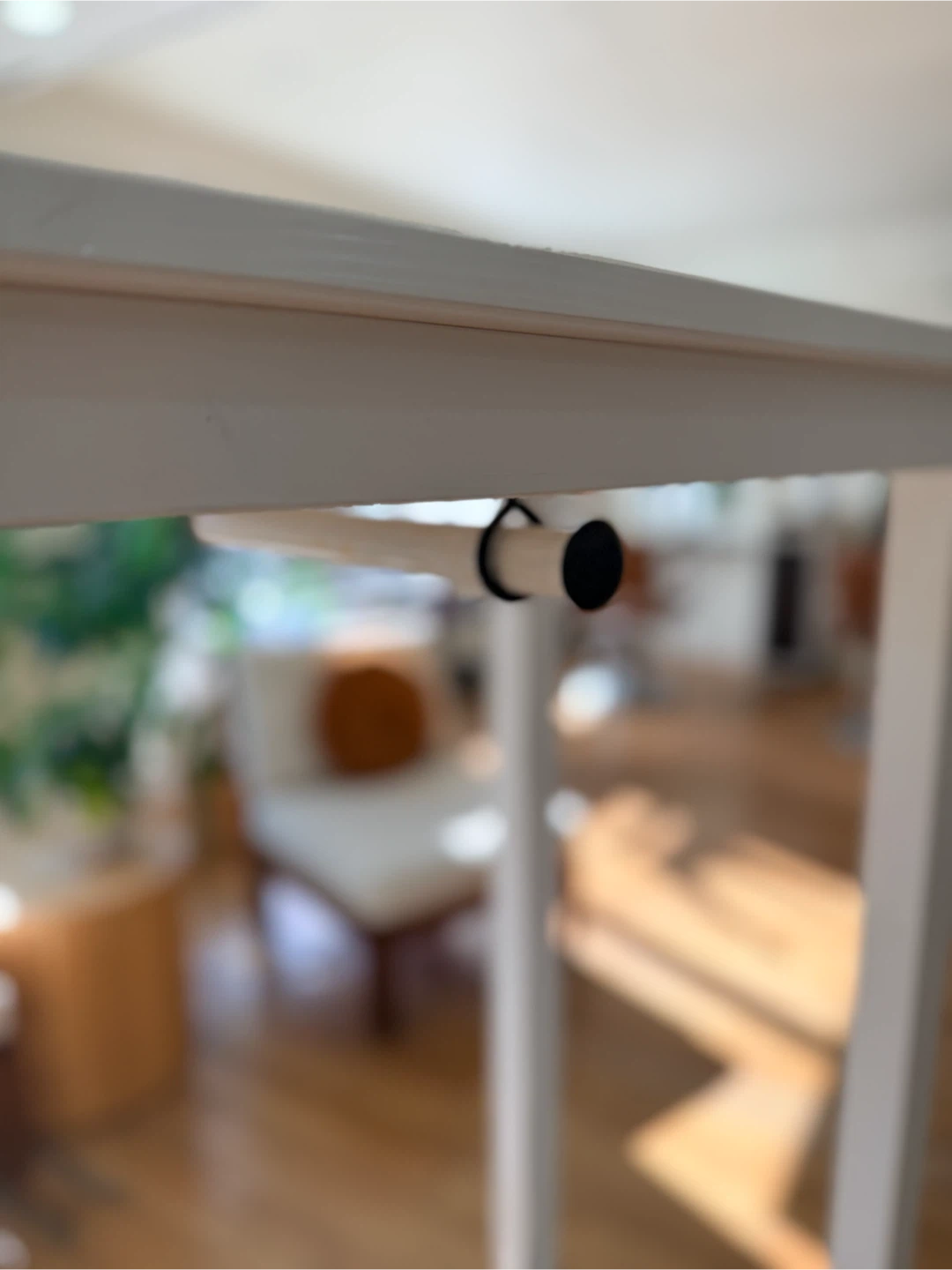 White Entryway Shelf and Coat Rack - photo 3