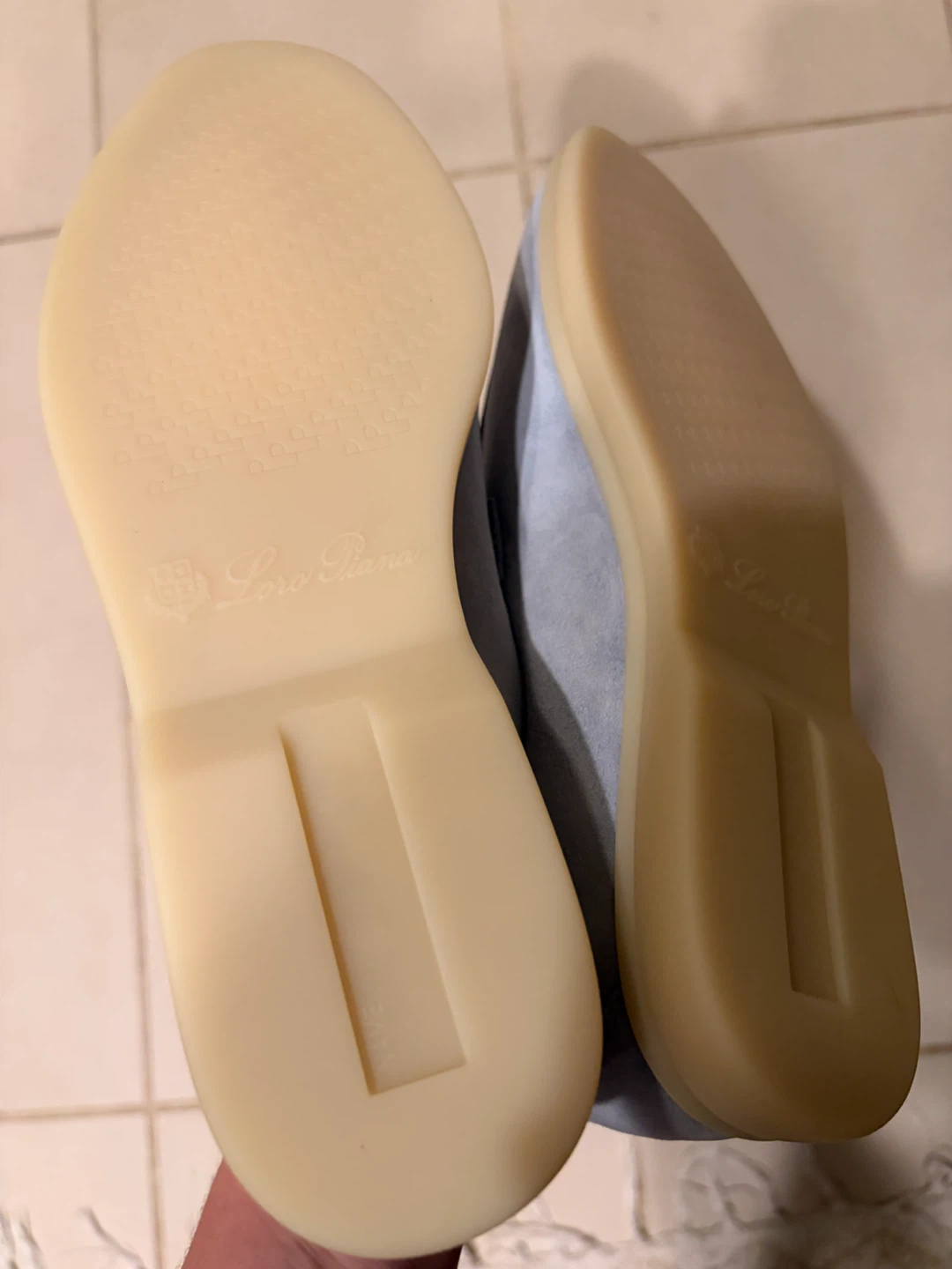 Loro Piana Loafers Light Blue - photo 3