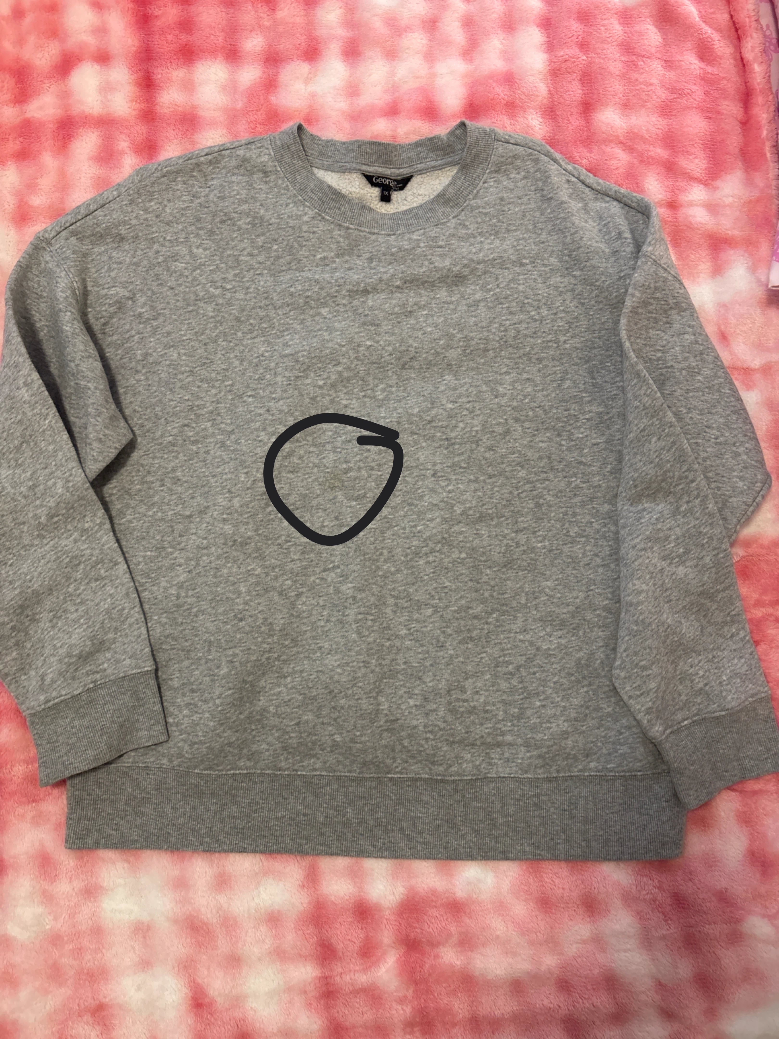 George Grey Sweatshirt 1X