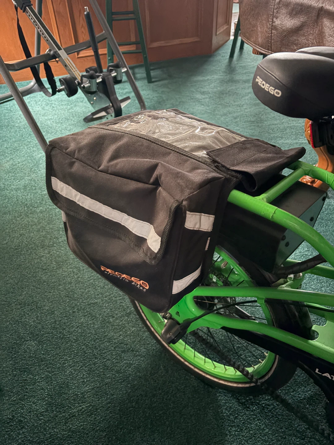 Pedego Latch Electric Folding Bike - Green - photo 3