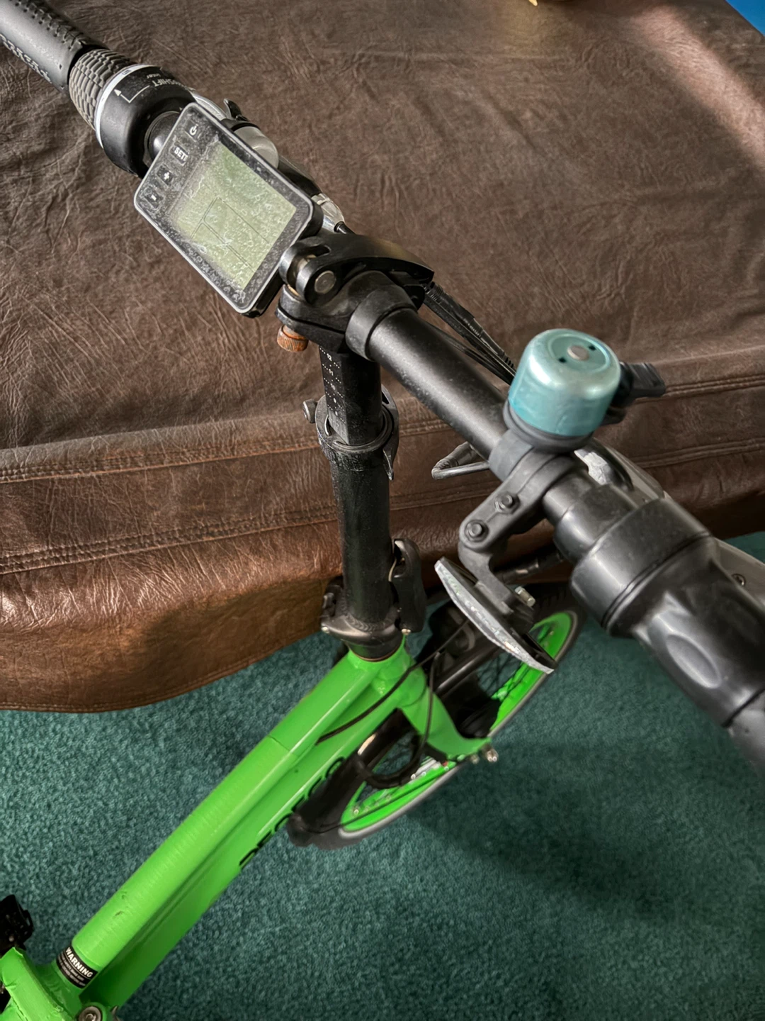 Pedego Latch Electric Folding Bike - Green - photo 5