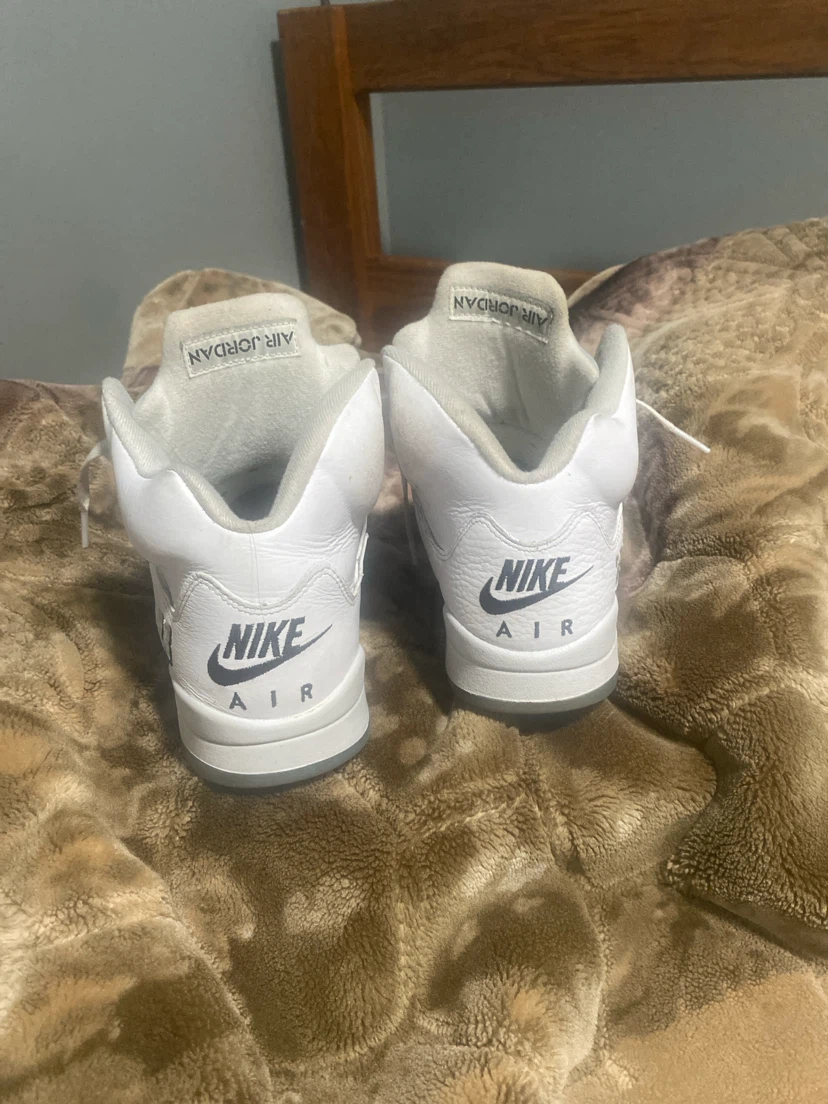 Nike Air Jordan 5 Retro White - photo 2