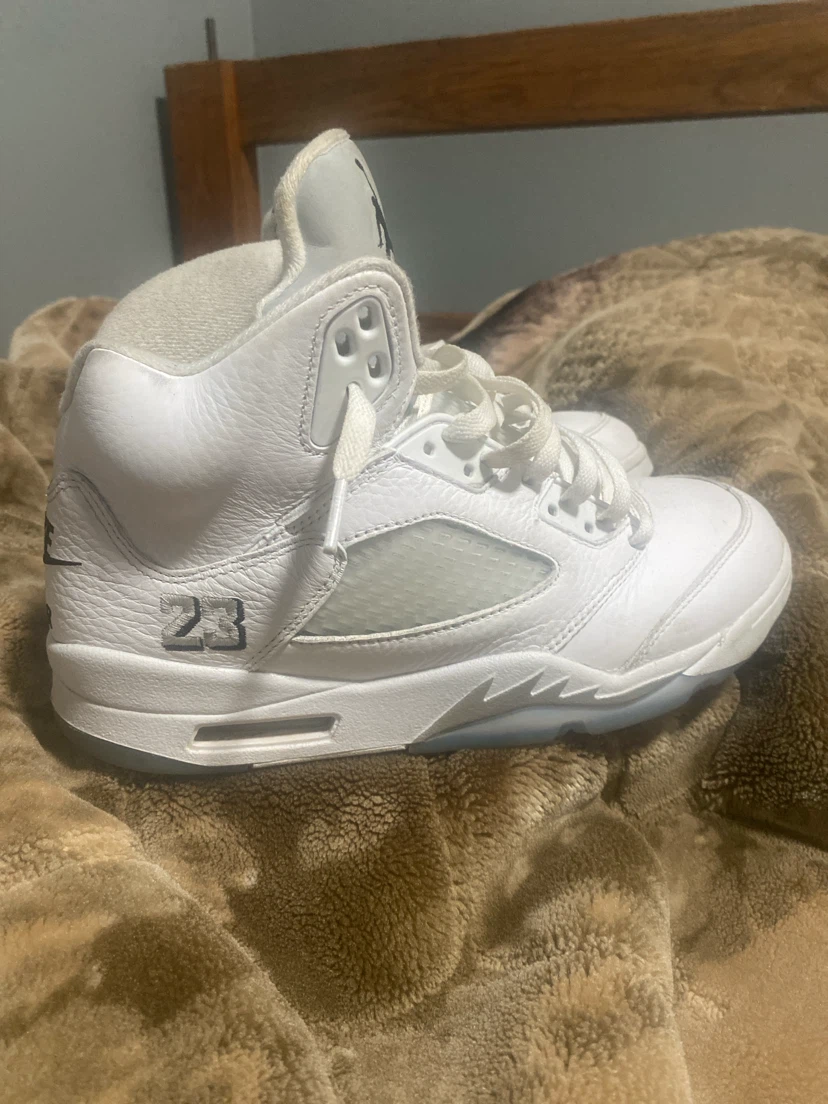 Nike Air Jordan 5 Retro White - photo 3