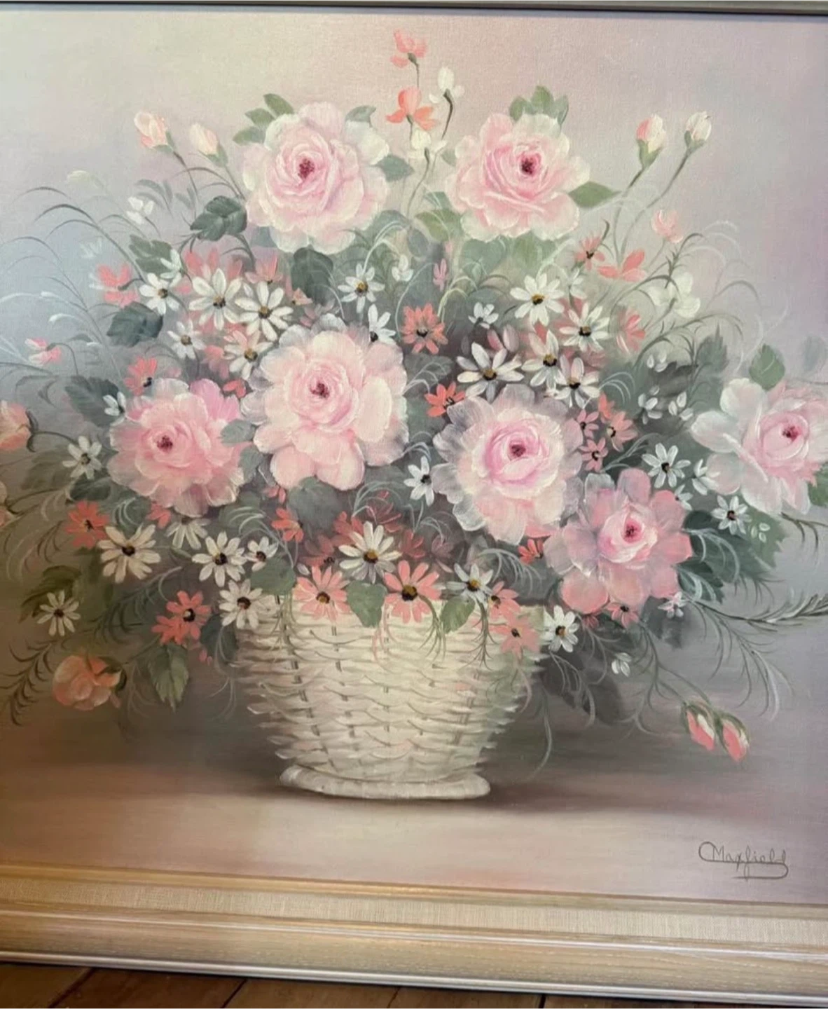 Mayfield Floral Oil Painting - photo 2