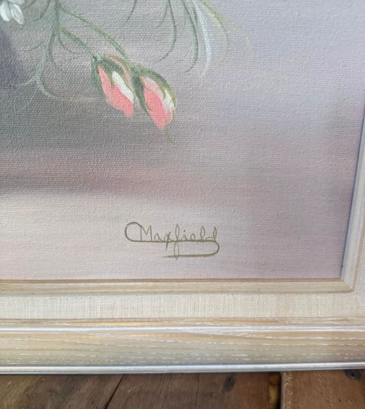Mayfield Floral Oil Painting - photo 3