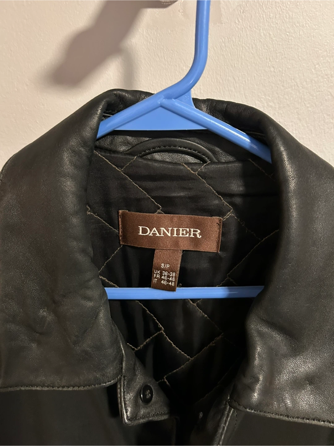 MENS DANIER LEATHER COAT - photo 2