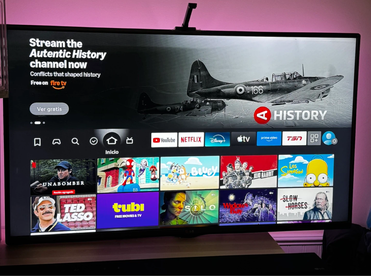 LG TV (Non-smart) - wall mount only (no stand)