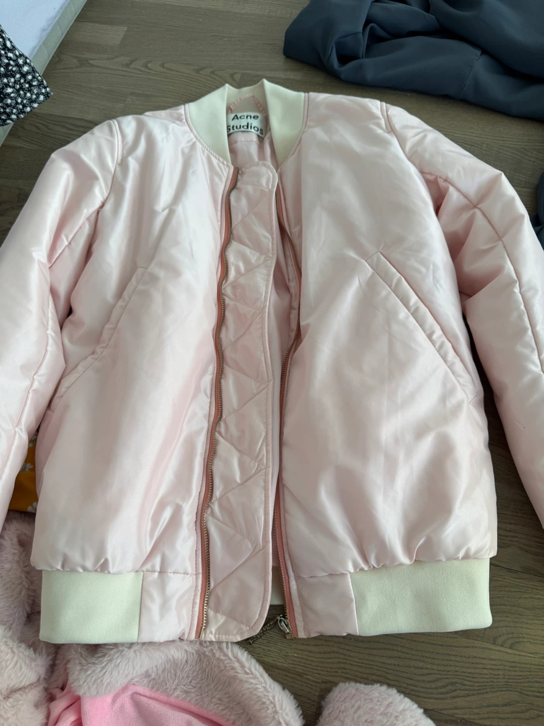 Acne Studios Pink Bomber Jacket