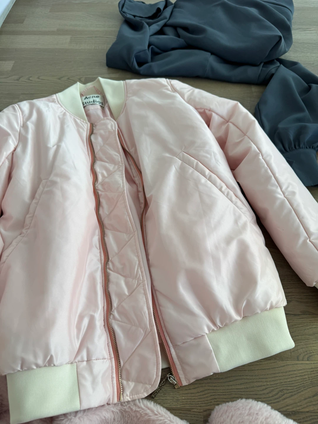 Acne Studios Pink Bomber Jacket - photo 2