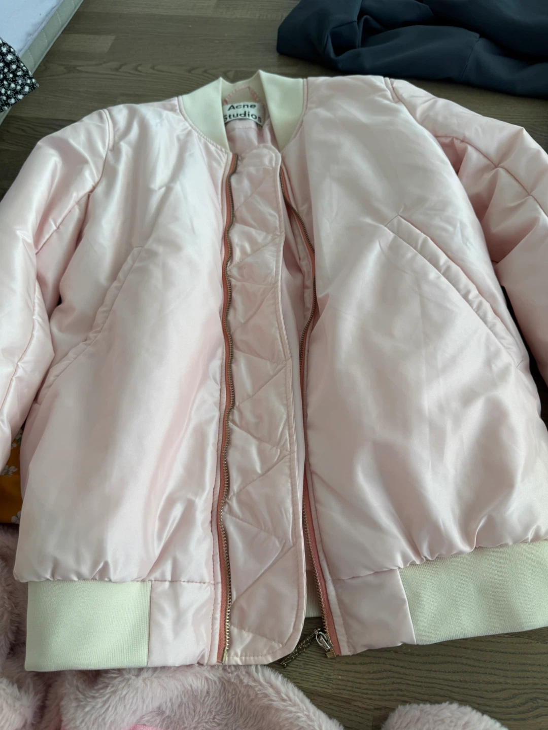 Acne Studios Pink Bomber Jacket - photo 3