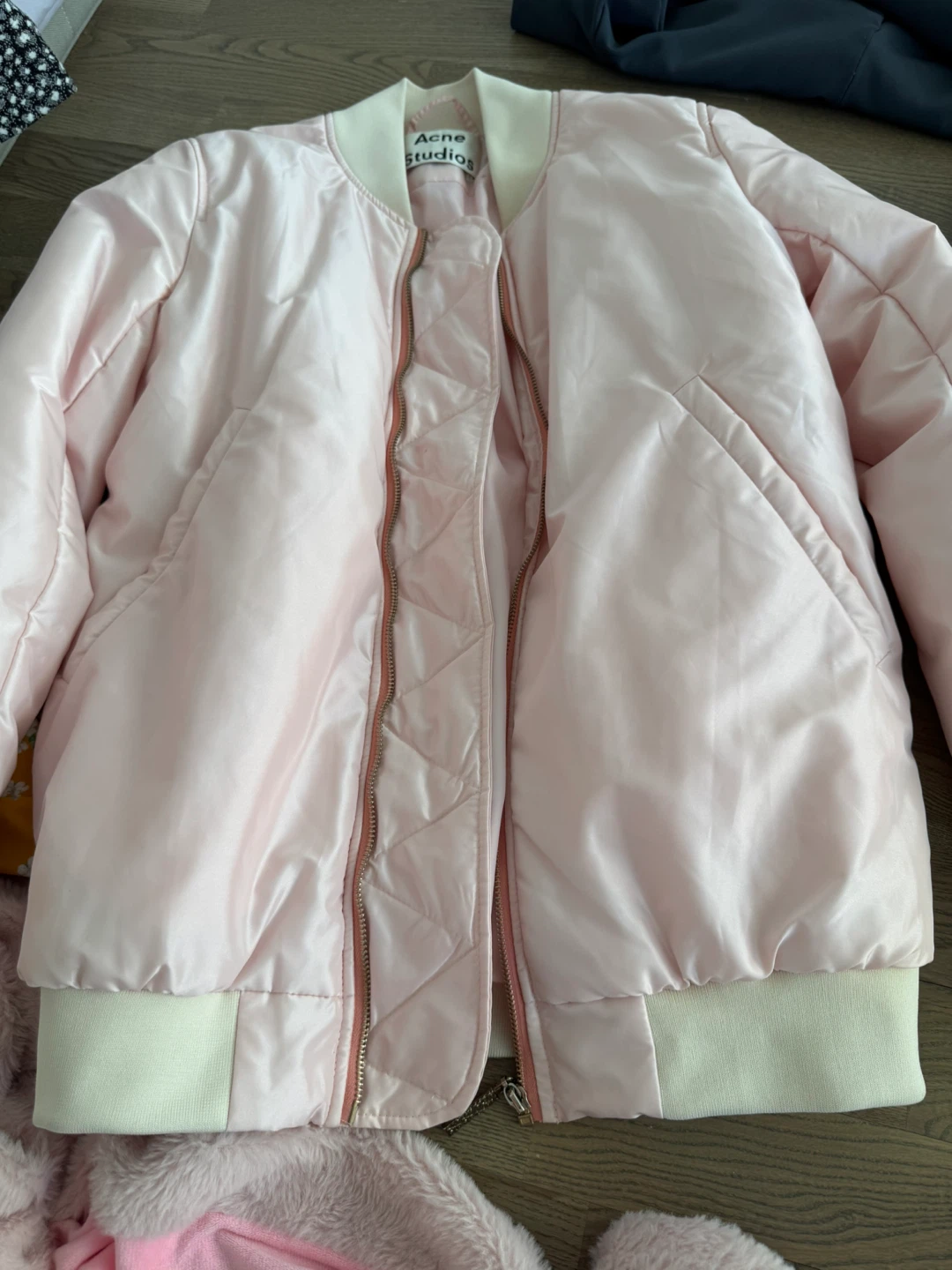 Acne Studios Pink Bomber Jacket - photo 5