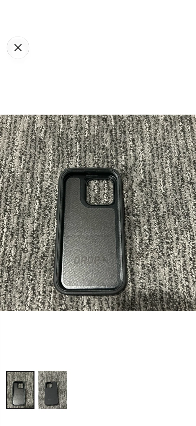 iPhone 14 Pro otter box defender series black case