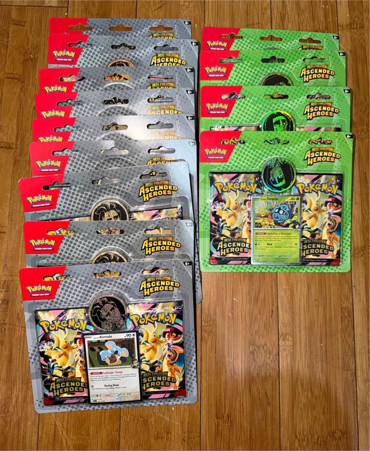 Pokemon Mega Evolution Ascended Heroes Blister Packs