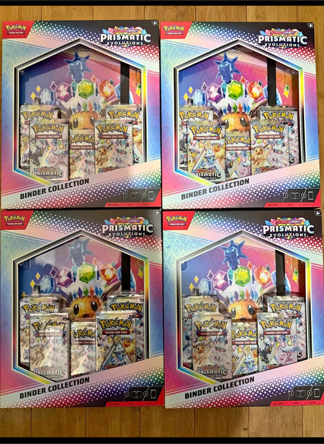 Pokemon Scarlet & Violet Prismatic Evolutions Binder Collection
