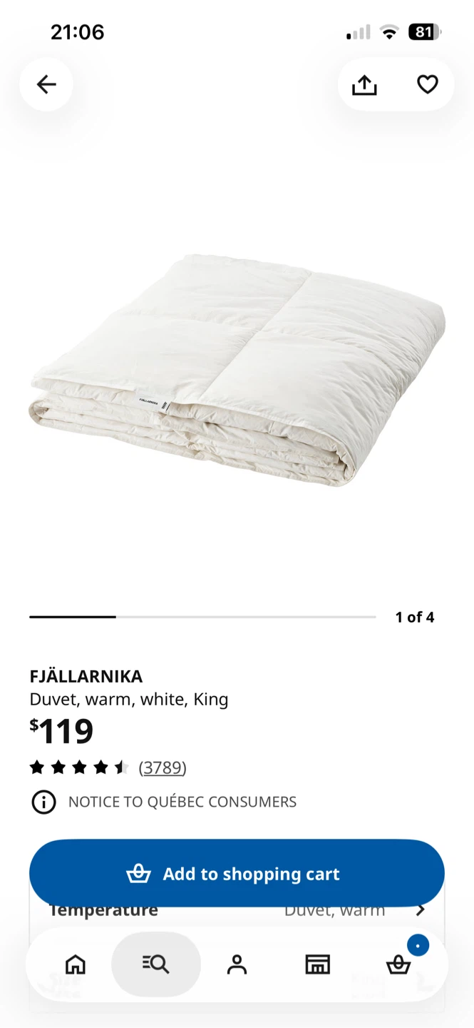 IKEA SLATTUM Upholstered Bed Frame - Full - photo 3