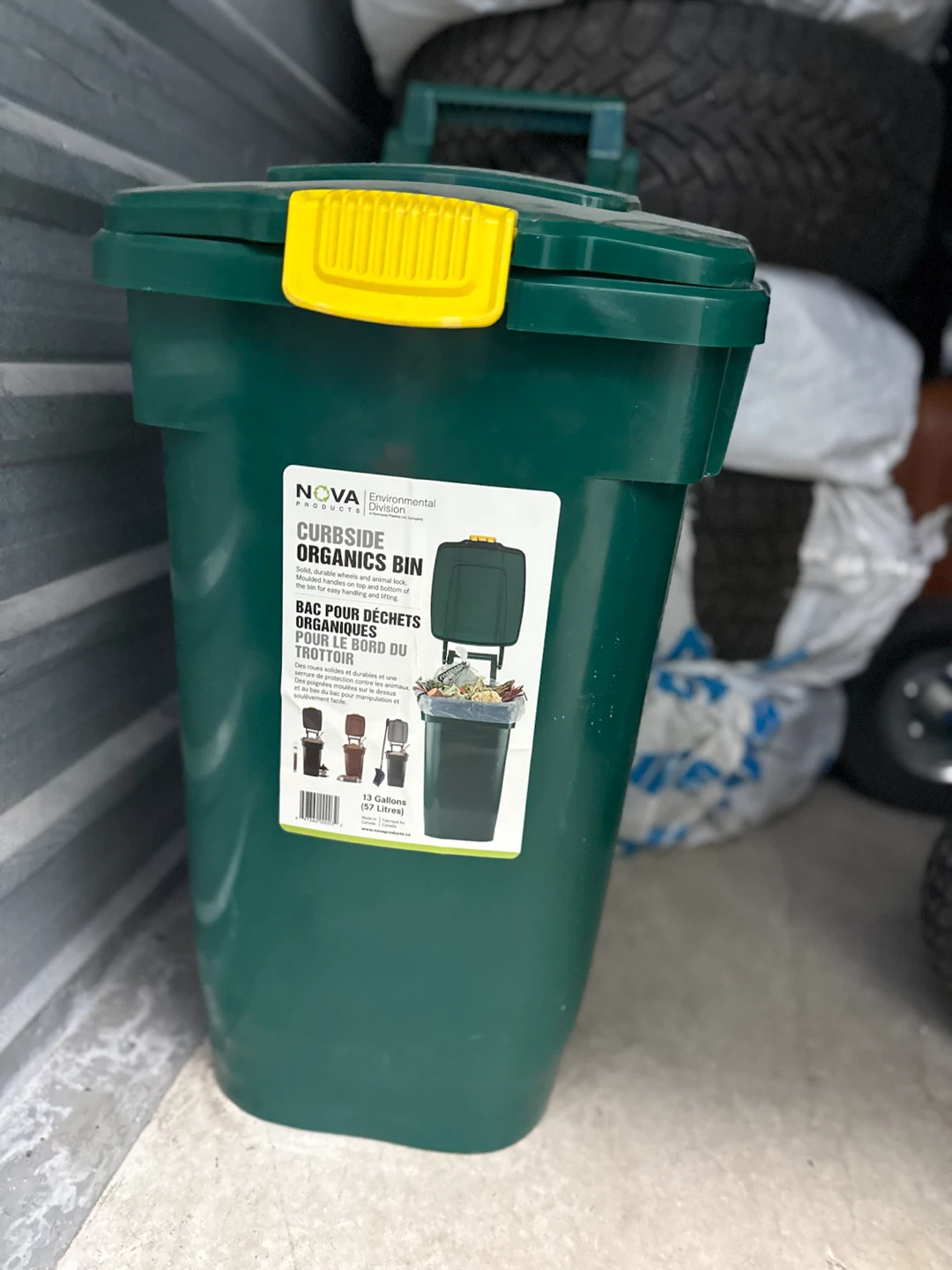 Nova Products 57L Curbside Organics Bin