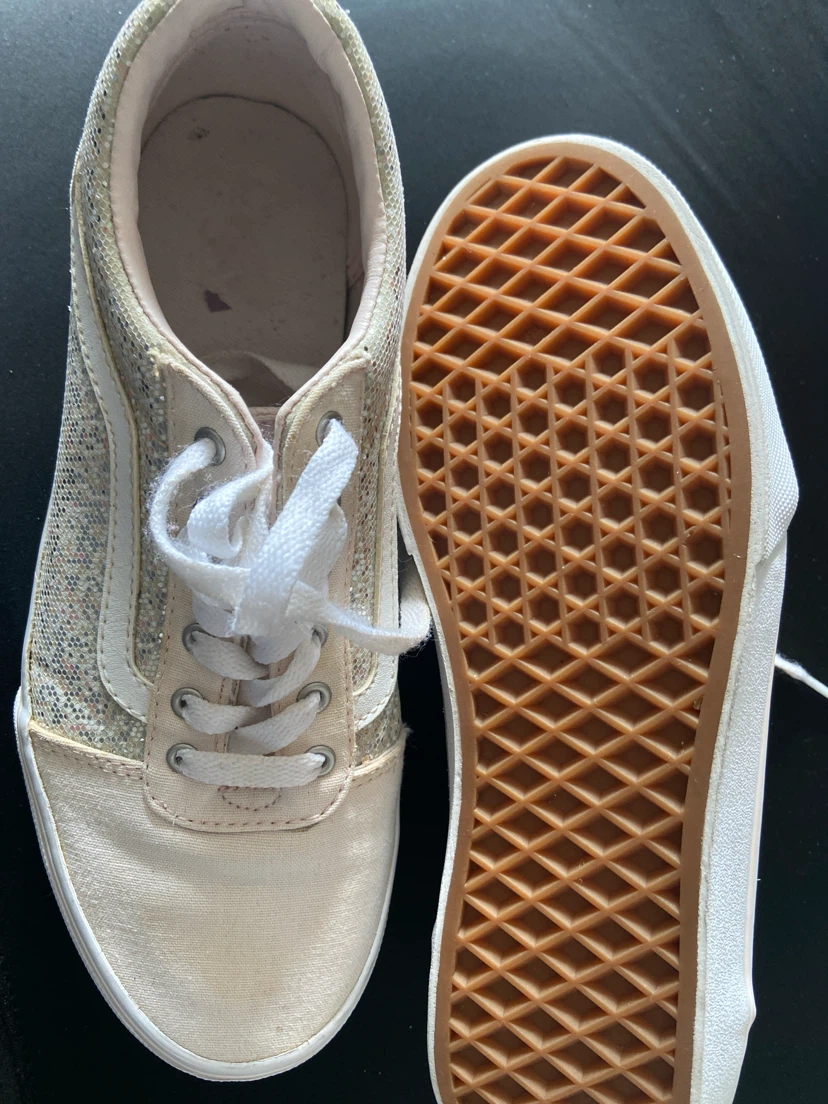 Vans Glitter Low-Top Sneakers Size 8 - photo 5