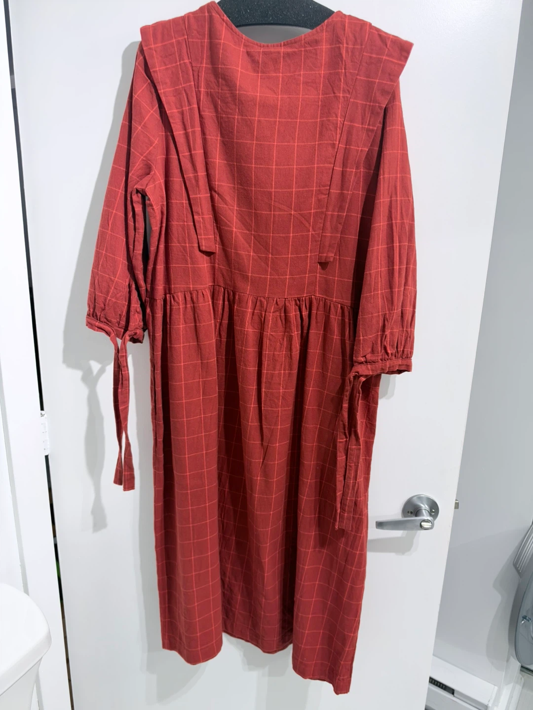 Eve Gravel Red Plaid Dress - photo 3