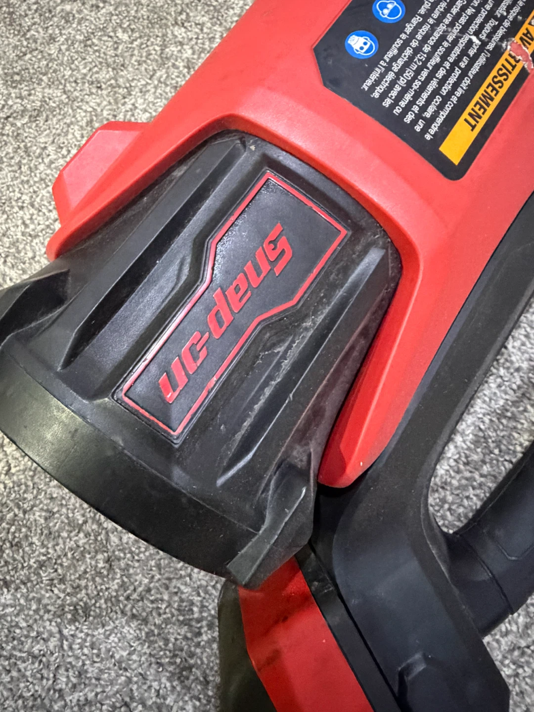 Snap On leaf blower with battery - photo 2