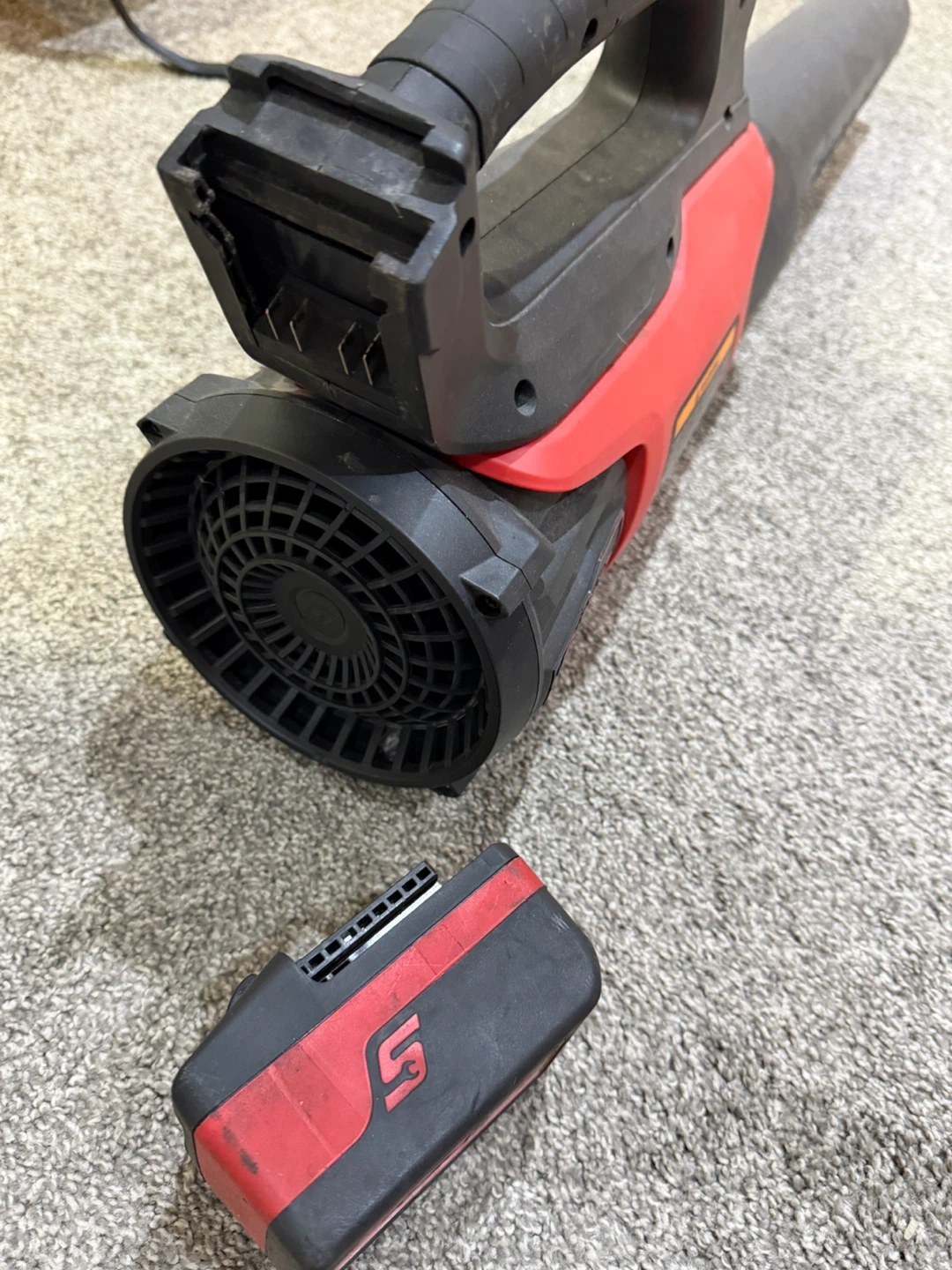 Snap On leaf blower with battery - photo 4