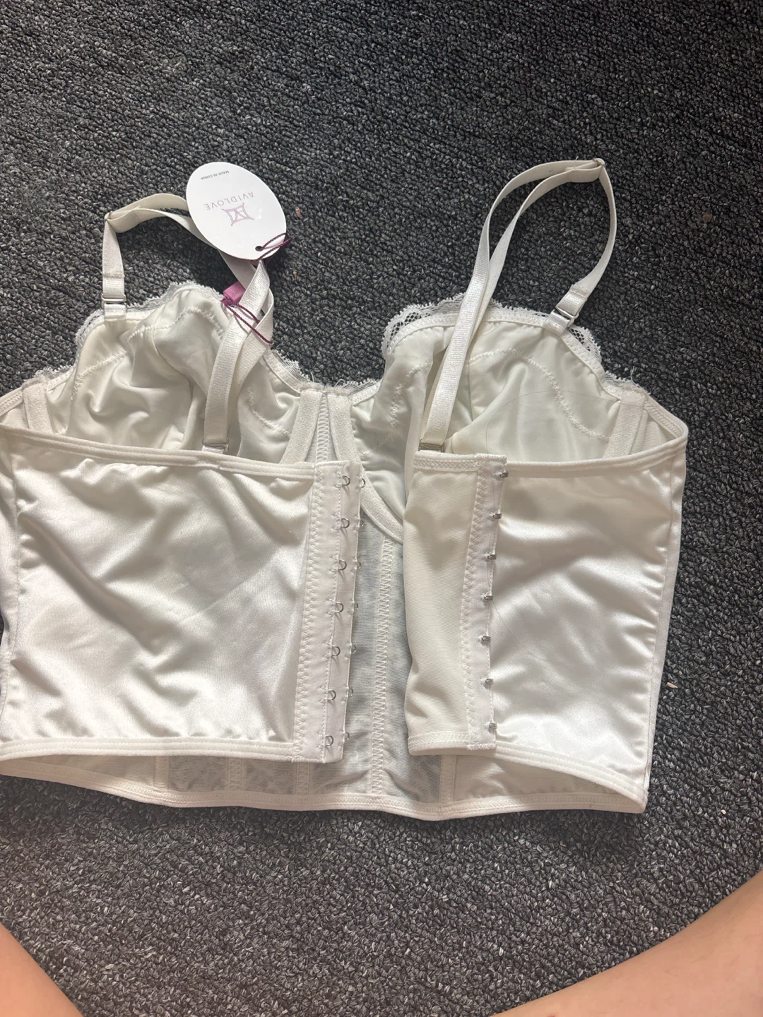 Avidlove White Corset Top BRAND NEW WITH TAGS - photo 2