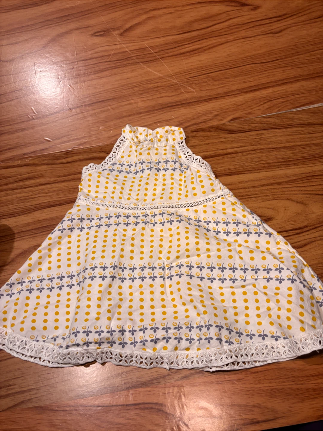Girls Floral Dot Dress sz12 months