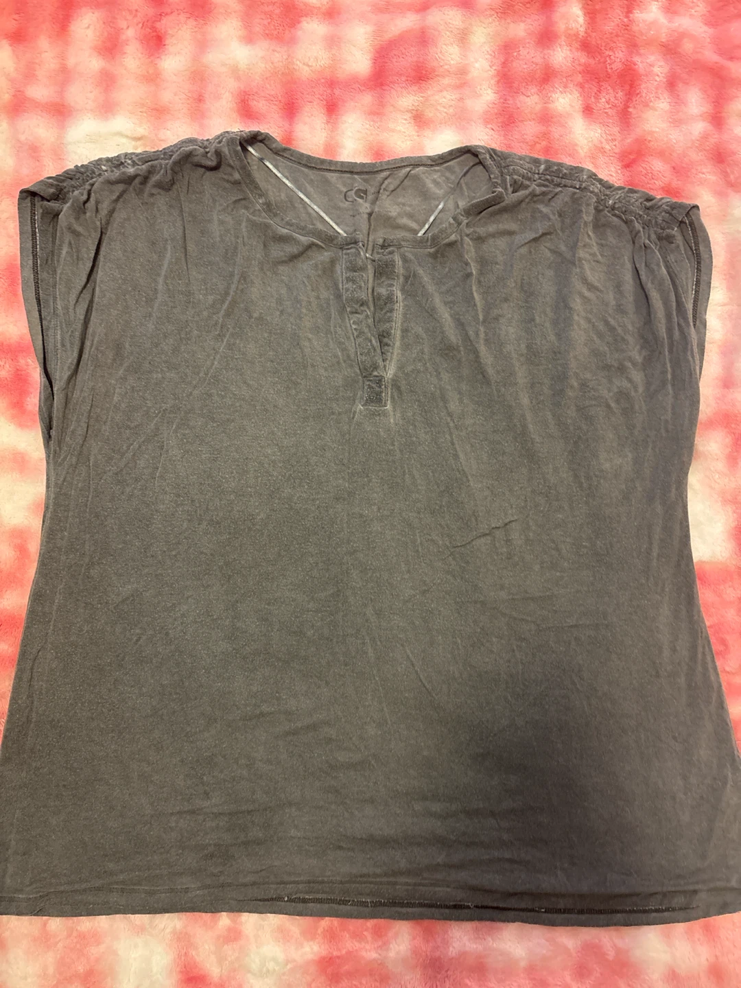 C&G dark grey henley top