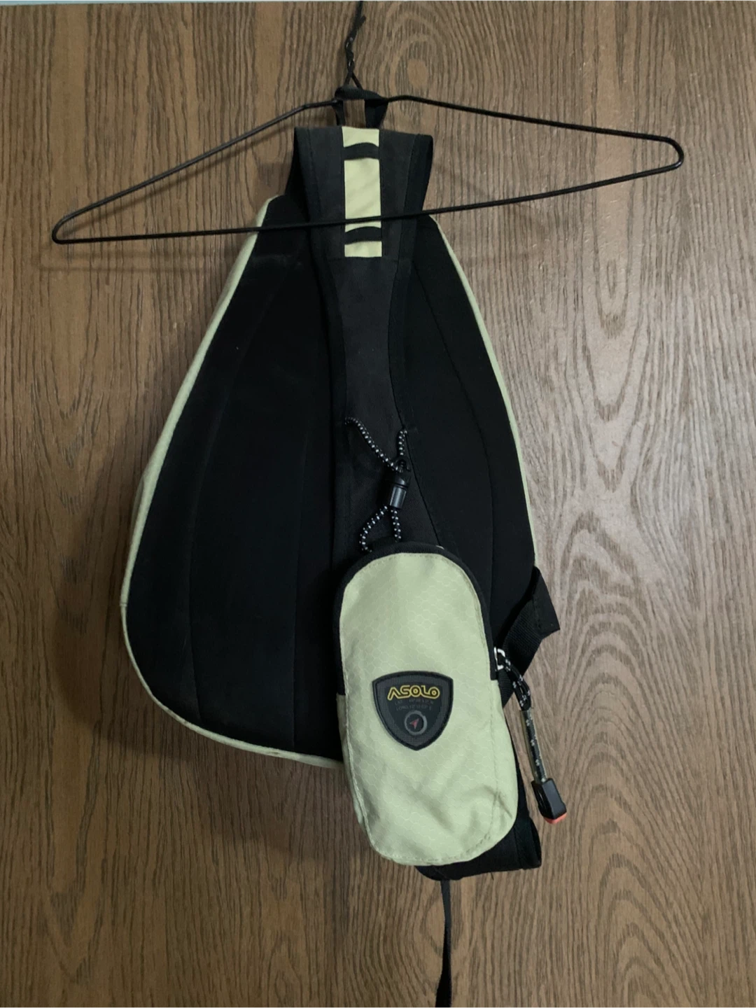 Asolo Sling Backpack - Beige and Black - photo 2